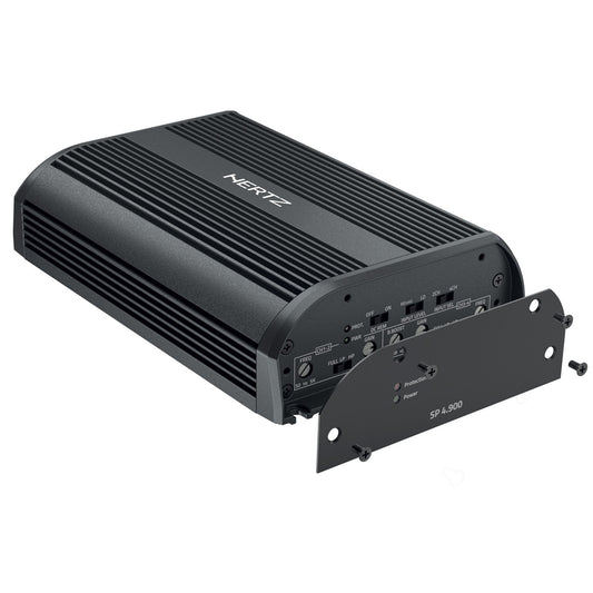 Hertz SPL Show SP 4.900 D-Class 4 Channel Amplifier 250 WRMS x 4 at 2Ω (IP55 rated)