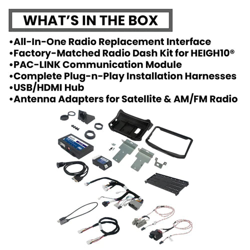 Stinger RadioPRO Advanced Installation Kit with Integrated Controls For 11-18 Jeep Wrangler JK