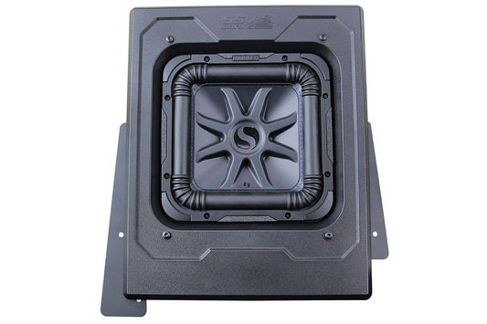 SSV Works SS-BS10L7 Polaris Slingshot Sub Box With Kicker 10″ L7 Square (Now Fits Driver and Passenger Sides)