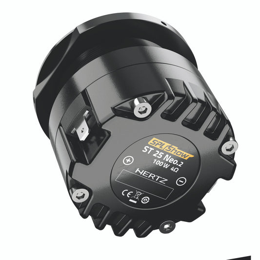 Hertz SPL Show Series ST-25K-NEO 1" High Efficiency Compression Tweeters with Grilles and Crossovers