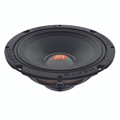 Hertz SPL Show Series SV-165-NEO 6.5" 4-Ohm SPL Midrange Speaker Drivers (Pair) with Neo Magnets and UV/Waterproofing