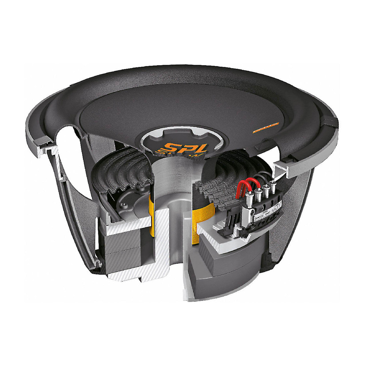 Hertz SPL Show Series SV-2501 10" (250mm) SPL Midrange 4-Ohm Speaker (Sold Individually)