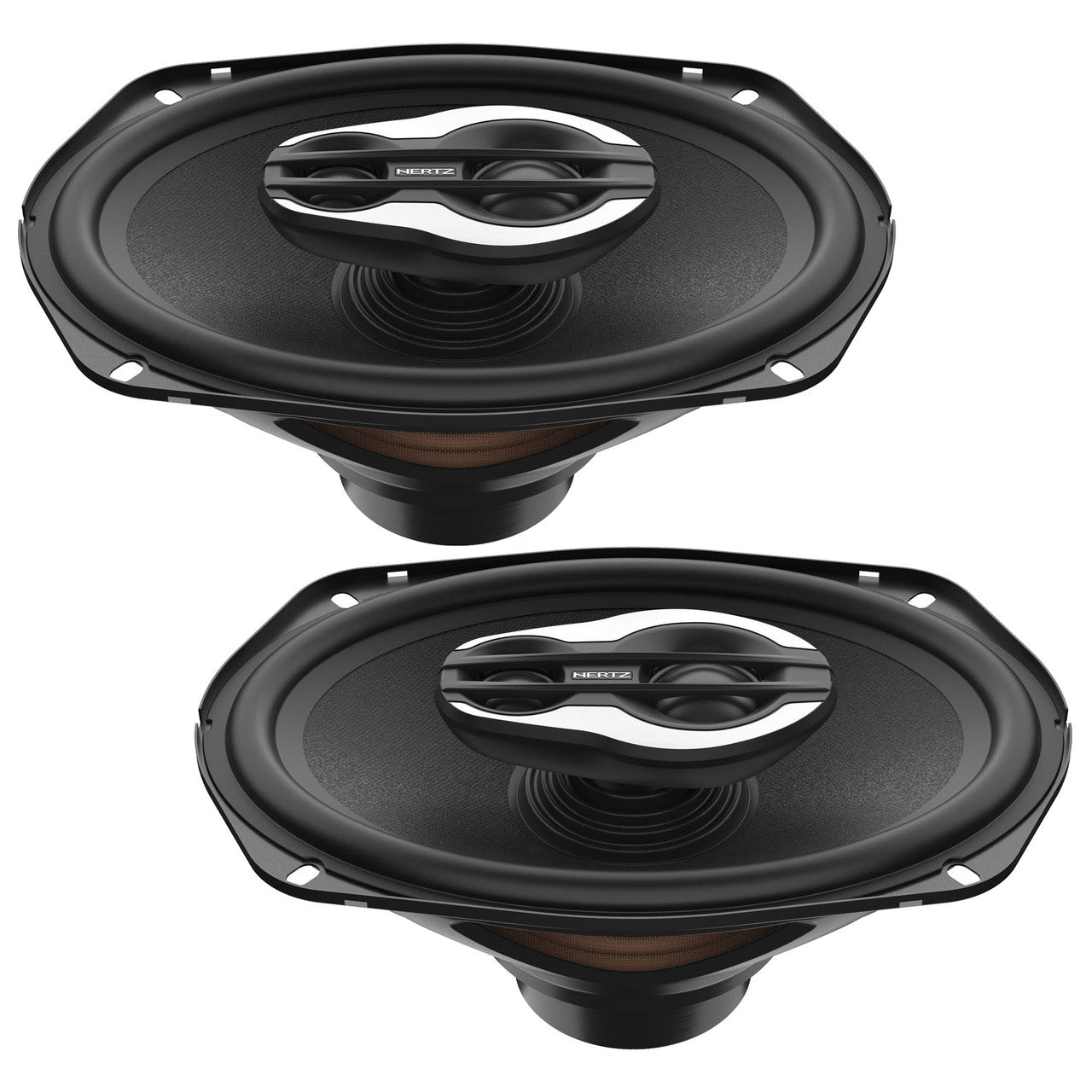 Hertz HSP3-14: For 2014 - 2023 Street Glide & Road Glide: High Performance Plug and Play 4 Speaker Kit with Saddlebag 6x9 with Grill Cut-In Kit