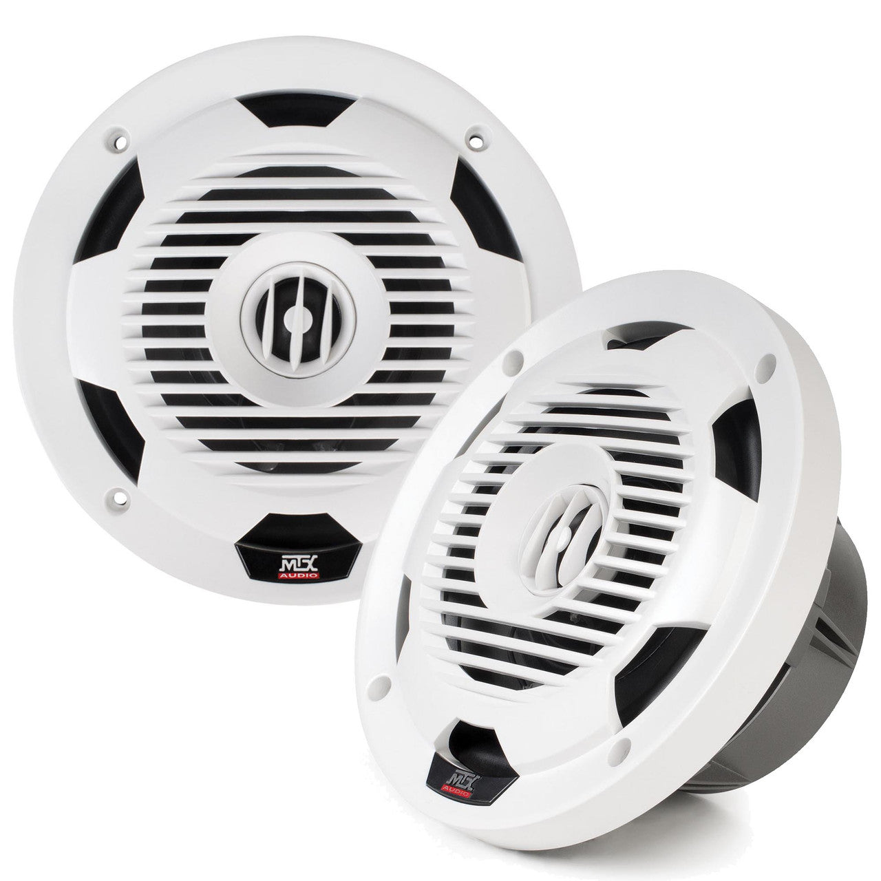 MTX Audio WET77-W Wet Series 7.7" 75W RMS 4Ω Coaxial Speaker Pair - White