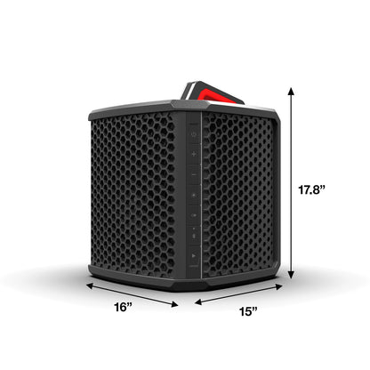 Wet Sounds WS-L - High Performance Portable Party Speaker, Weather Resistant, 126 dB