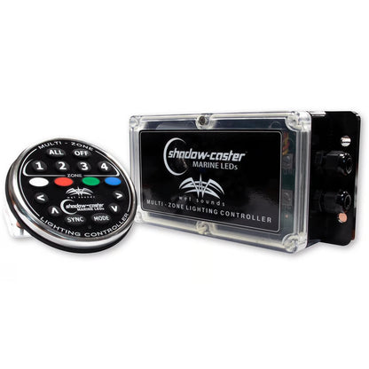Wet Sounds WS-4Z-RGBKIT 4-Zone RGB LED Controller with RGB LED Black Box Controller V3
