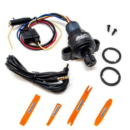Wet Sounds WW-BTVC-V2 Bluetooth w/ Volume Control - In dash, under dash mount, Includes Panel Tool Kit