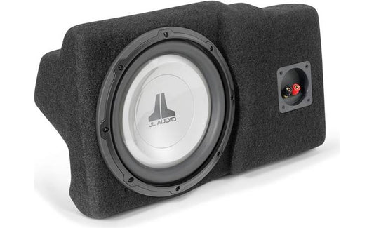 JL Audio Stealthbox® Custom-fit fiberglass enclosure with 10" W1v3 subwoofer Fits 2006-up Hummer H3