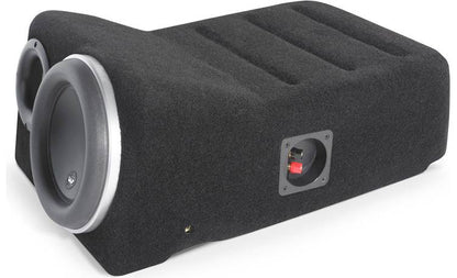 JL Audio Stealthbox® Custom-fit fiberglass enclosure with 8" W7 subwoofer — fits 2007-13 Toyota Tundra Double Cab