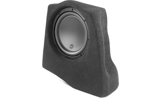 JL Audio Stealthbox® Custom-fit fiberglass enclosure with 10" W3v3 subwoofer — fits 2007-up Ford Edge or Lincoln MKX