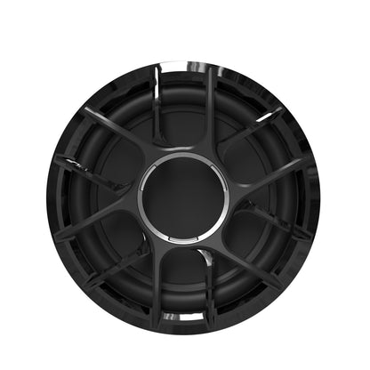 Wet Sounds ZERO 10 SUB KIT-S4 - Black, 4-Ohm 10" ZERO Series Marine Subwoofer & Roto-Molded Loaded Subwoofer Enclosure