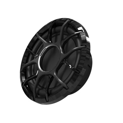 Wet Sounds ZERO 10 S2 XZ-B - Black 10" ZERO Series Marine Subwoofer with Shallow Mounting Depth and Hidden Mounting Hardware