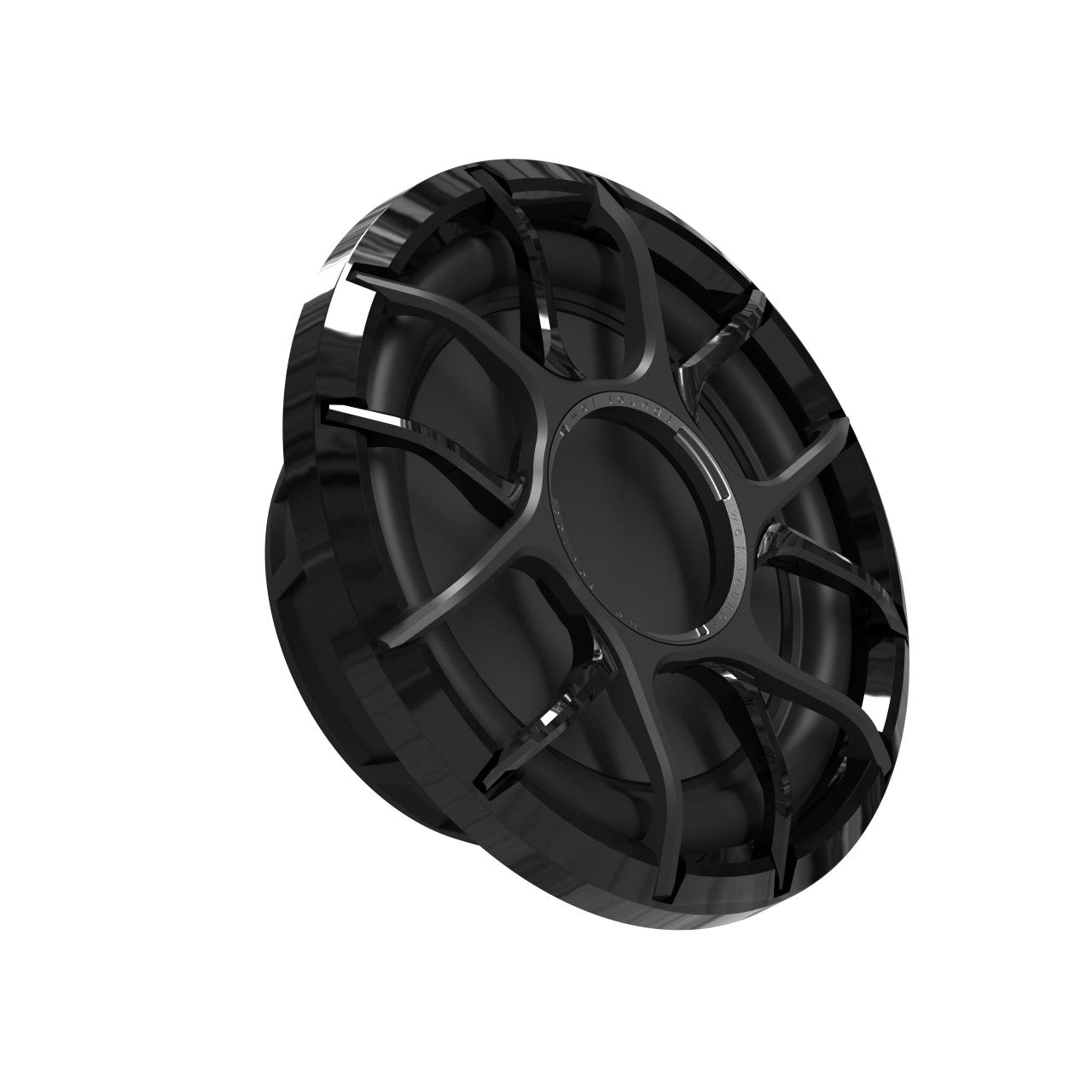 Wet Sounds ZERO 10 S2 XZ-B - Black 10" ZERO Series Marine Subwoofer with Shallow Mounting Depth and Hidden Mounting Hardware