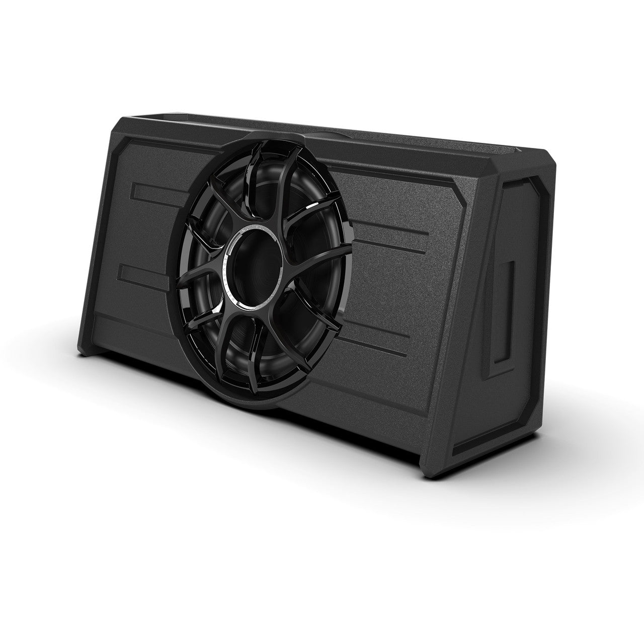 Wet Sounds ZERO 12 SUB KIT-S4 - Black, 4-Ohm 12" ZERO Series Marine Subwoofer & Roto-Molded Loaded Subwoofer Enclosure