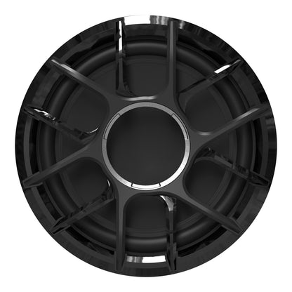 Wet Sounds ZERO 12 SUB KIT-S4 - Black, 4-Ohm 12" ZERO Series Marine Subwoofer & Roto-Molded Loaded Subwoofer Enclosure