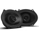 Wet Sounds ZERO Series - ZERO-57-XZ-B Black 5x7" Neodymium Powersport & Marine Speakers w/ Horn-Loaded Titanium Tweeters, Pair, No Grills