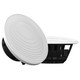 Wet Sounds ZERO Series - ZERO 8 XY-W White 8" Neodymium Marine Speakers with Horn-Loaded Titanium Tweeters, Pair