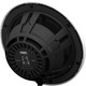 Wet Sounds ZERO Series - ZERO 8 XY-W White 8" Neodymium Marine Speakers with Horn-Loaded Titanium Tweeters, Pair