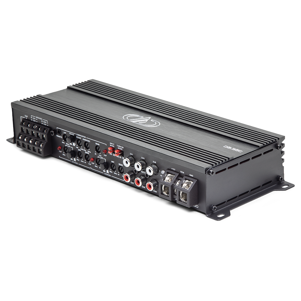 DD Audio D Series 1750 Watt 5 Channel Amplifier