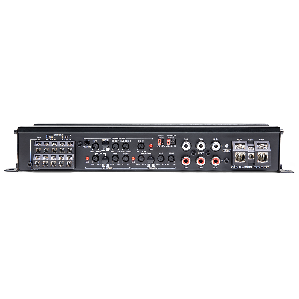 DD Audio D Series 1750 Watt 5 Channel Amplifier