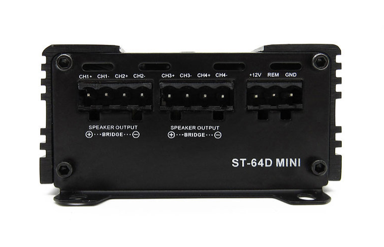 Zapco ST-64D Mini SQ 4-Channel 352W RMS Mini Amplifier