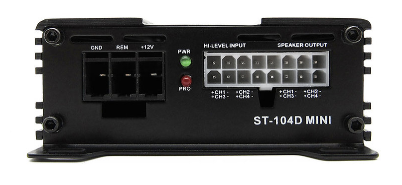 Zapco ST-104D Mini SQ 4-Channel 540W RMS Mini Amplifier