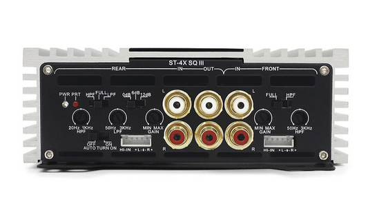 Zapco ST-4X-SQ-III 4-Channel Full Range Class AB Amplifier
