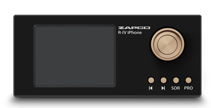 Zapco R-IV iPhone Controller 2.2" Digital iPhone Player Interface