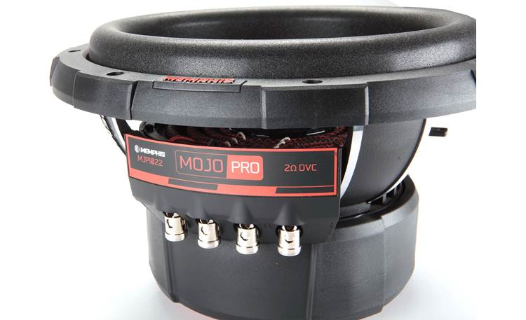 Memphis Audio MJP1022 10" Subwoofer With Dual 2-ohm Voice Coils