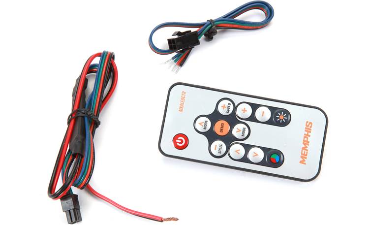 Memphis Audio 16-MXALEDCTR RF remote for MXA LED lighting kits